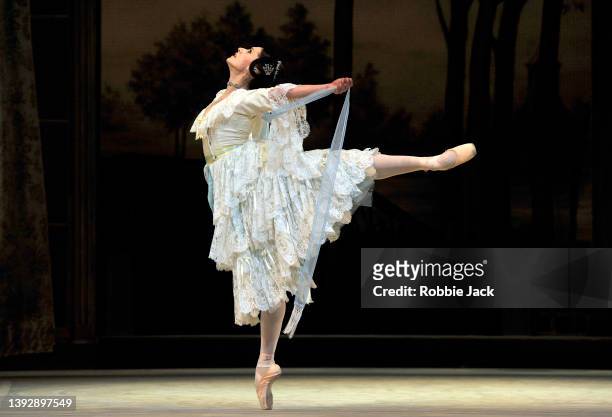 Marianela Nunez as Natalia Petronova performs in The Royal Ballet's production of Frederick Ashton's A Month in the Country at The Royal Opera House...