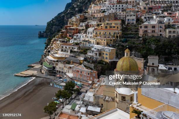 positano, amalfi coast, near naples, italy - amalfi coastline stock pictures, royalty-free photos & images