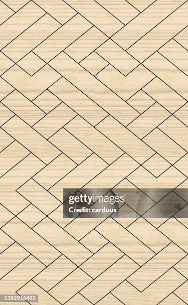 seamless wood textured parquet pattern - wainscoting background stock illustrations