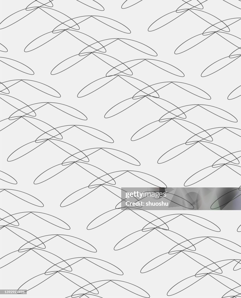 Black And White Curve Line Pattern Texture Background High-Res Vector ...