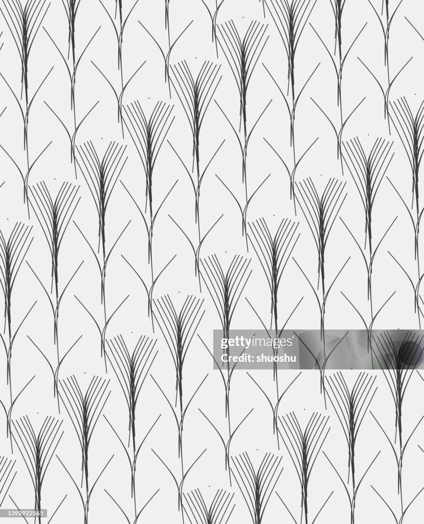 Black And White Curve Line Pattern Texture Background High-Res Vector ...