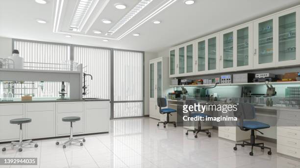 laboratoire médical moderne - laboratoire photos et images de collection