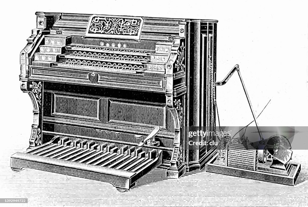 Monstre Harmonium von Mason und Hamlin