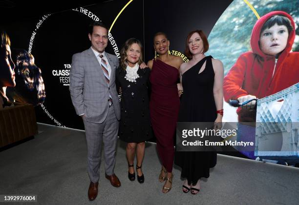 Host Dave Karger, General Manager of Turner Classic Movies Pola Changnon, TCM host Jacqueline Stewart, and Vice President, Enterprises & Strategic...