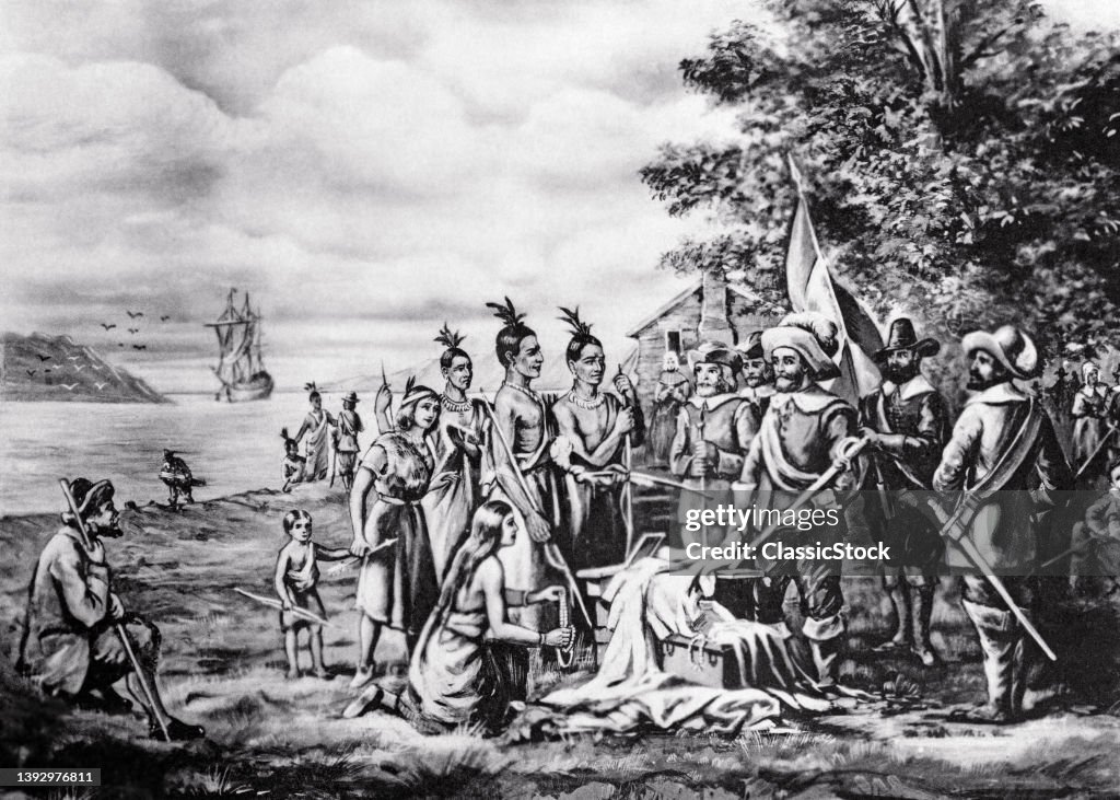 1600s 1626 Lenape Indians S