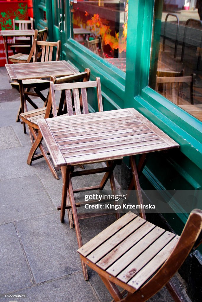 Outdoor cafe
