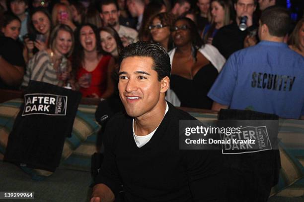 Mario Lopez visits at The Pool After Dark at Harrah's Resort on February 18, 2012 in Atlantic City, New Jersey.