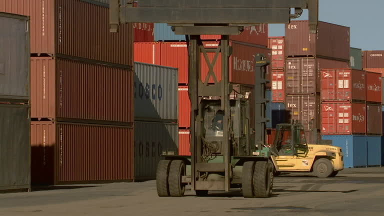 Container Handler Grounding 177 Cargo Handler Stock Videos, Footage, & 4K Video Clips - Getty Images