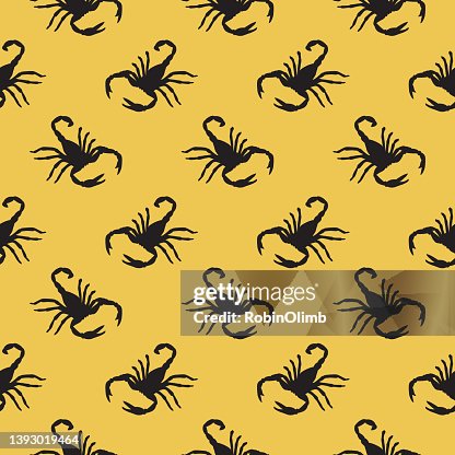 Scorpions Seamless Pattern Scorpions Seamless Pattern