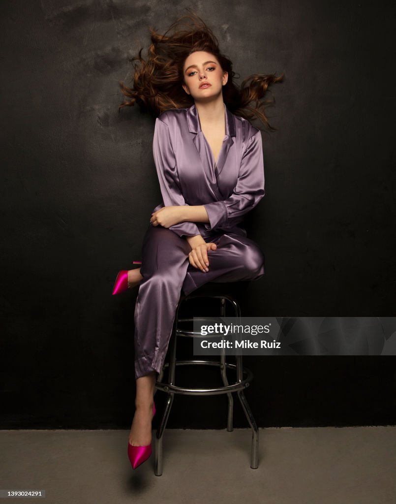 Danielle Ruse Actress Danielle Rose Russell is photographed for A Book of Magazine ...