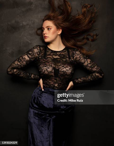 Actress Danielle Rose Russell is photographed for A Book of Magazine on January 5, 2019 in New York City. PUBLISHED IMAGE.