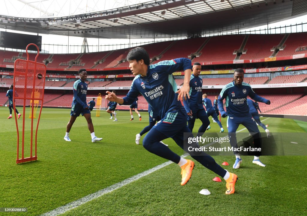 Arsenal Training Session