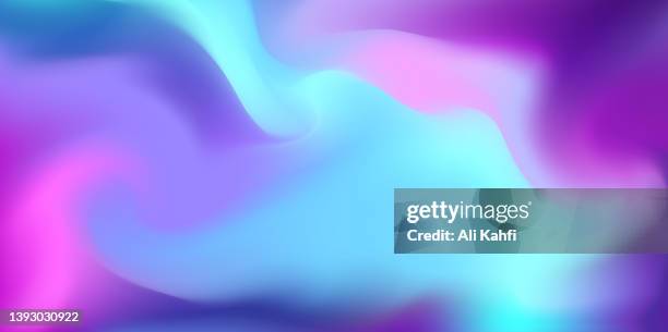 abstract waving blurred colorful background - folding stock illustrations