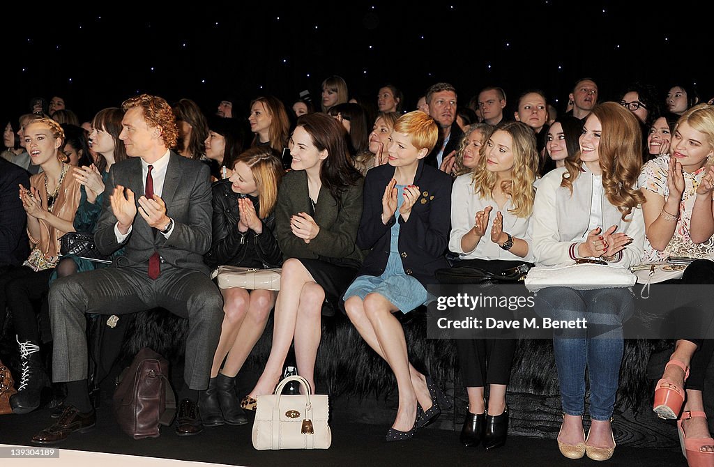 Mulberry: Front Row - LFW Autumn/Winter 2012