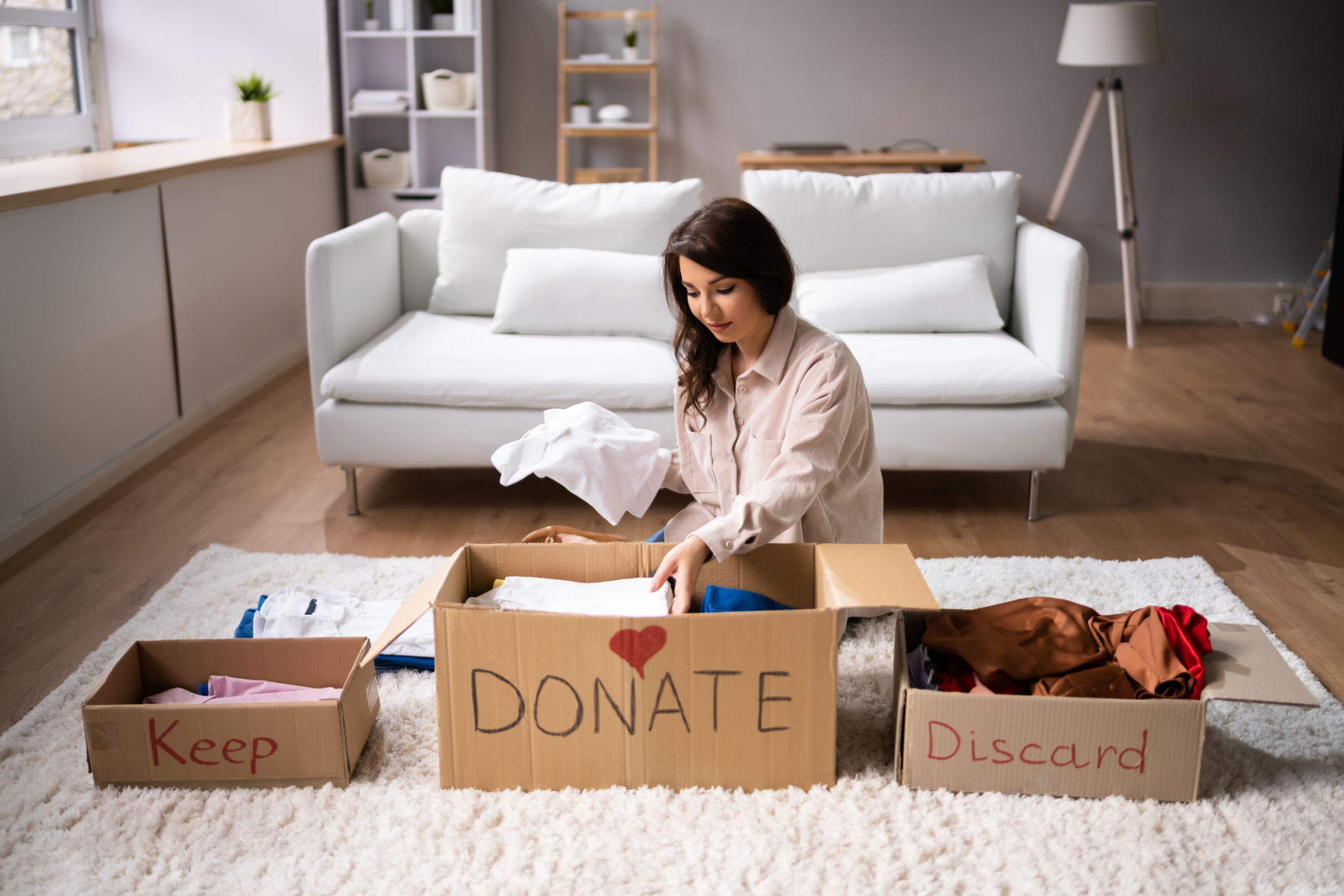 declutter home