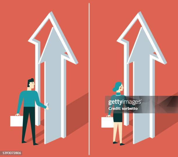 the way forward - open briefcase stock illustrations