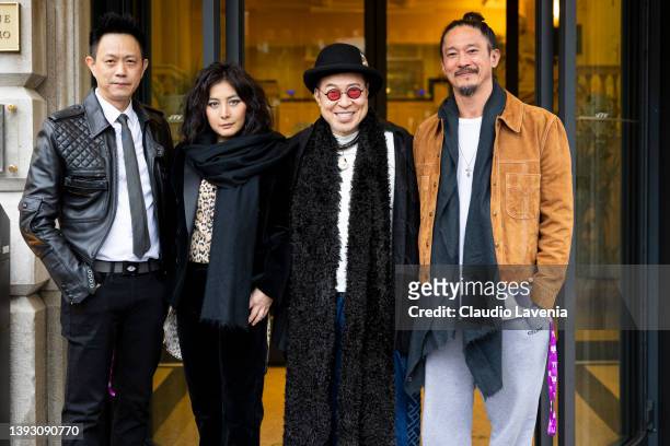 Kim Chan, Josie Ho, Jim Chim and Conroy Chan attend the 24th annual Far East Film Festival to premiere "Finding Bliss: Fire and Ice" on April 22,...