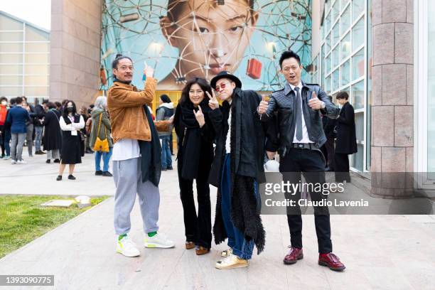 Conroy Chan, Josie Ho, Jim Chim and Kim Chan attend the 24th annual Far East Film Festival to premiere "Finding Bliss: Fire and Ice" on April 22,...
