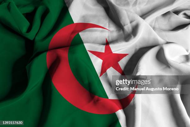 flag of algeria - algerian war stock pictures, royalty-free photos & images