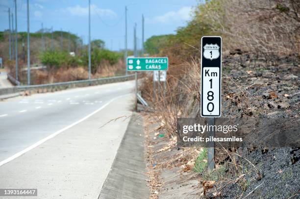 Costa Rica Distance Sign 7,840 Kilometer Signs Stock Photos, High-Res Pictures, and Images ...