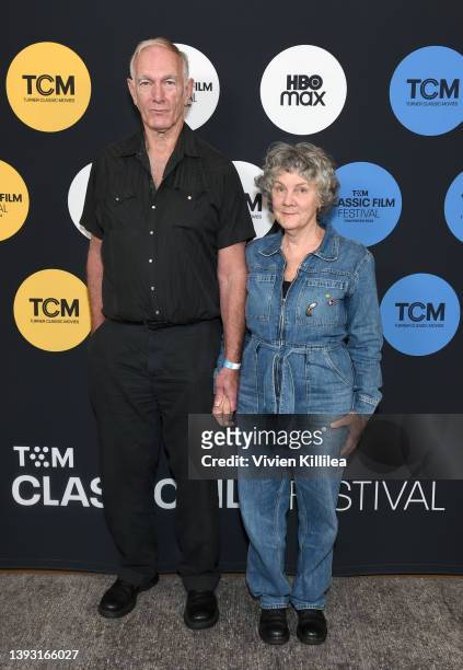 Special guests John Sayles and Maggie Renzi attend the screening of "Return of the Secaucus Seven" during the 2022 TCM Classic Film Festival at the...
