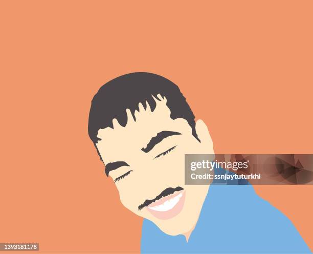 student , - asian man using computer stock illustrations