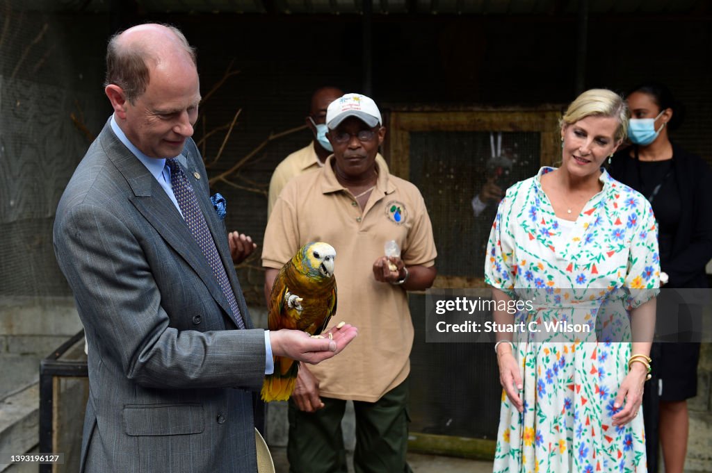 The Earl and Countess of Wessex Visit The Caribbean - Day Two