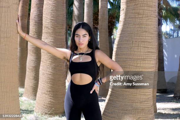 Jessie Reyez attends 2022 Coachella Valley Music And Arts Festival on April 23, 2022 in Indio, California.