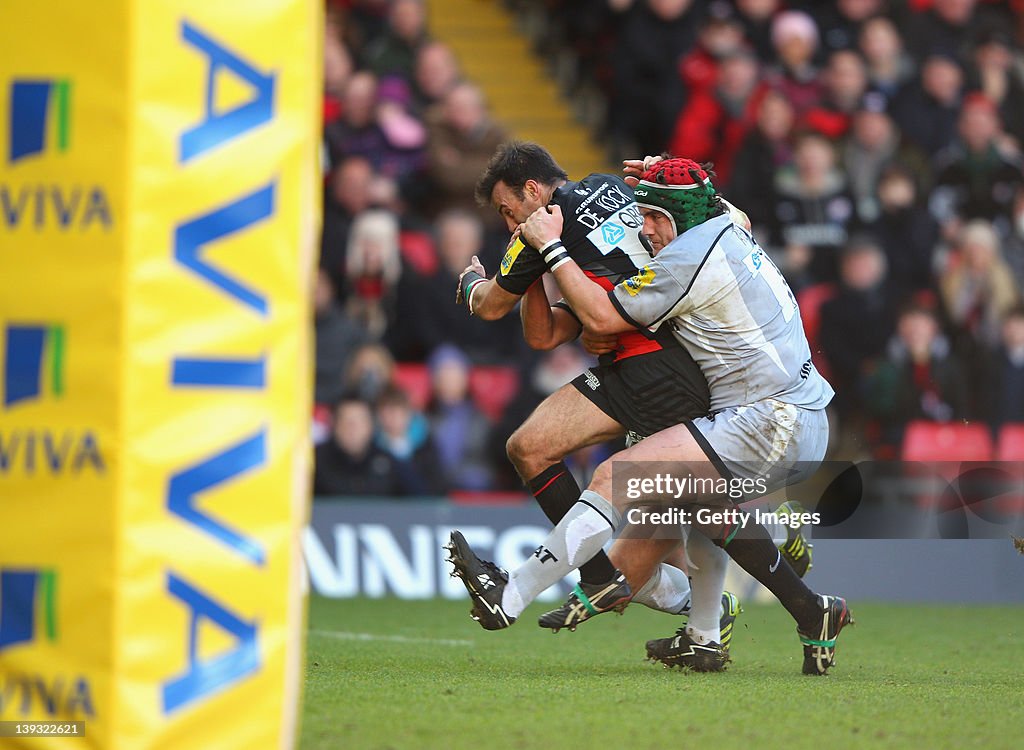 Saracens and Leicester Tigers - Aviva Premiership