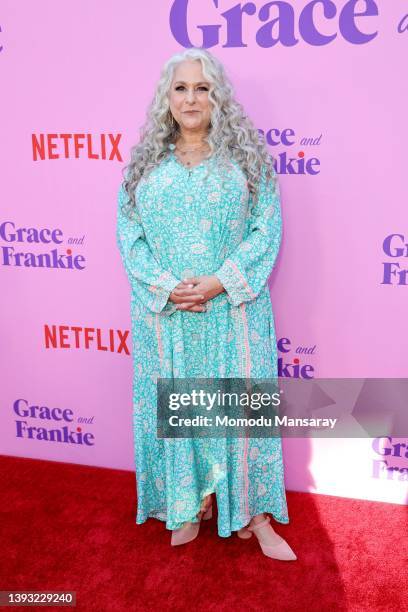 Marta Kauffman attends the Los Angeles Special FYC Event For Netflix's "Grace And Frankie" at NeueHouse Los Angeles on April 23, 2022 in Hollywood,...