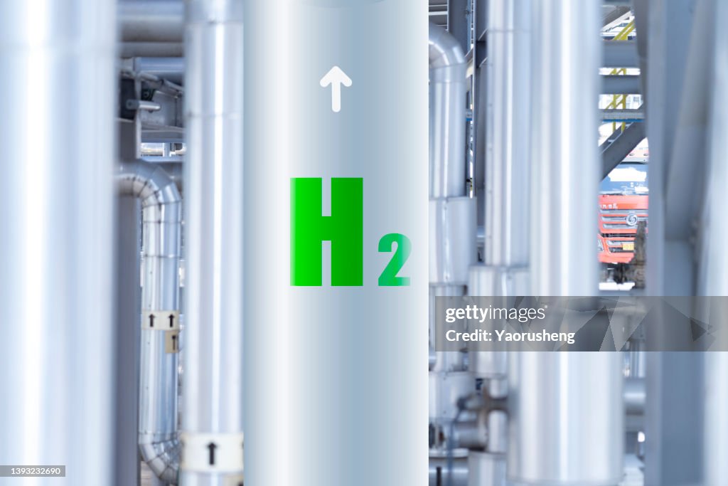 Clean energy:Hydrogen pipeline in chemical plant