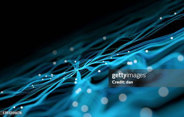 computer neural network concept image - neuronal matrix stock pictures, royalty-free photos & images