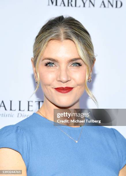 Amanda Kloots attends the 2022 Los Angeles Ballet Gala honoring Bari Milken Bernstein at The Eli and Edythe Broad Stage on April 23, 2022 in Santa...