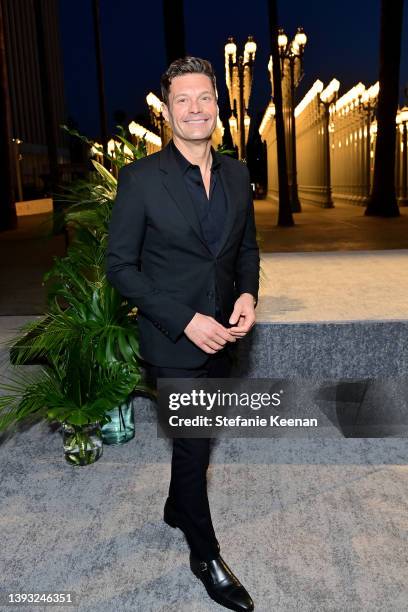 Ryan Seacrest attends LACMA 2022 Collectors Committee Gala at Los Angeles County Museum of Art on April 23, 2022 in Los Angeles, California.