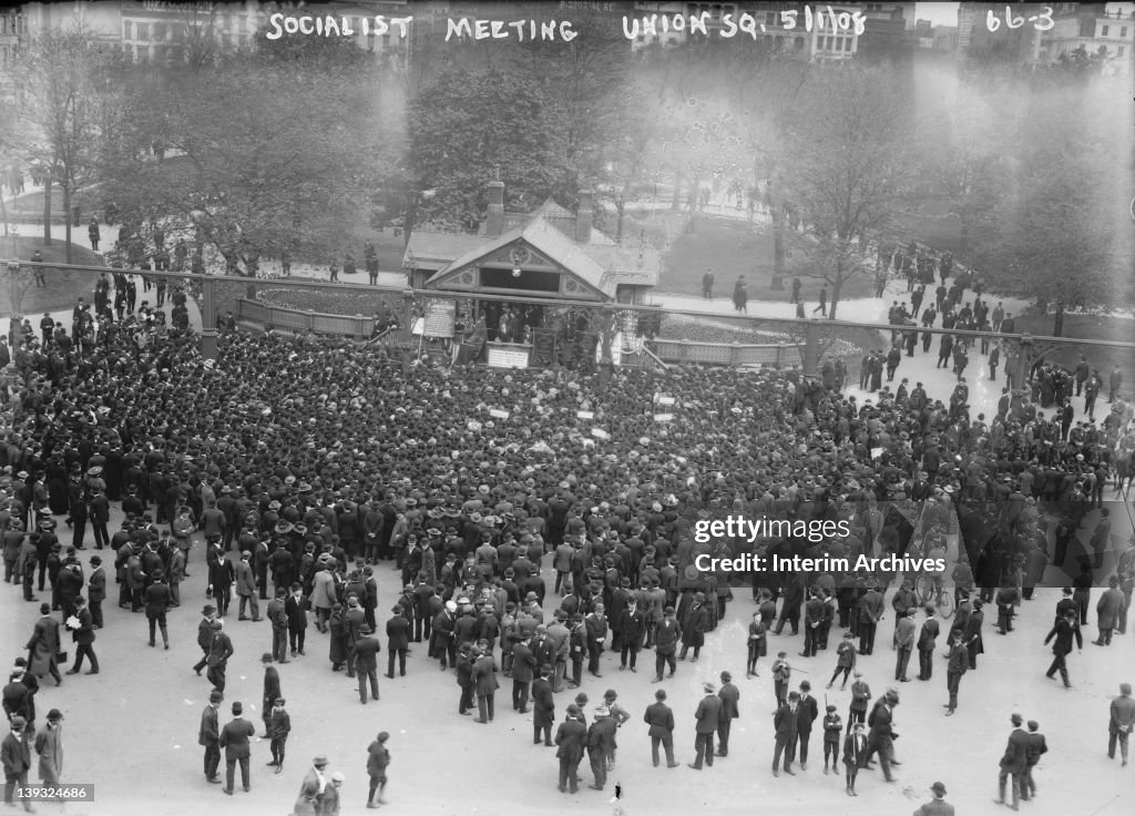 Socialists Meeting In New York