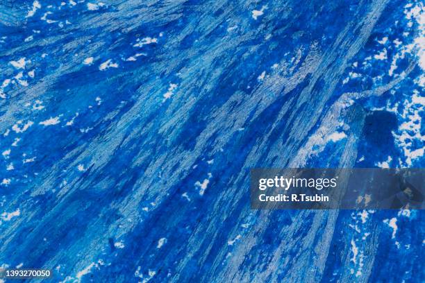crayons blue frame - aquamarin edelstein stock-fotos und bilder