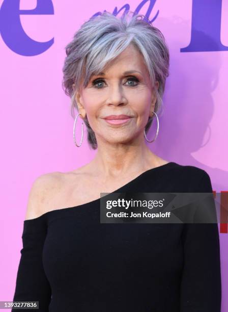 Jane Fonda attends the Los Angeles Special FYC Event For Netflix's "Grace And Frankie" at NeueHouse Los Angeles on April 23, 2022 in Hollywood,...