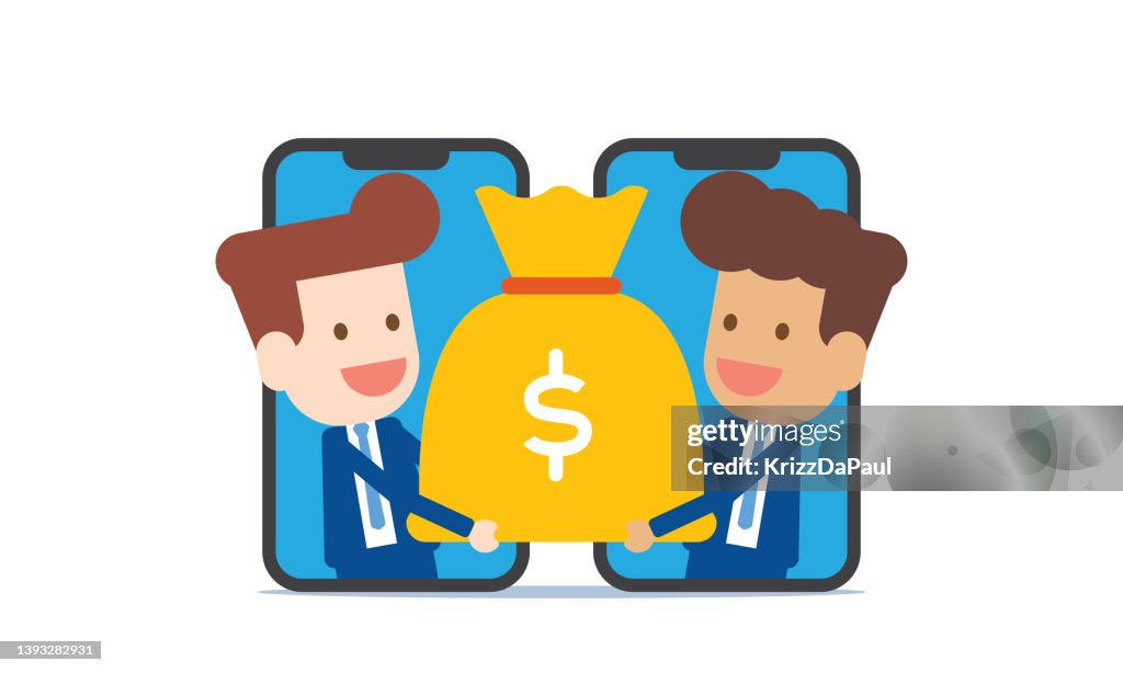 Transfer Imanges Money Transfer High-Res Vector Graphic - Getty Images