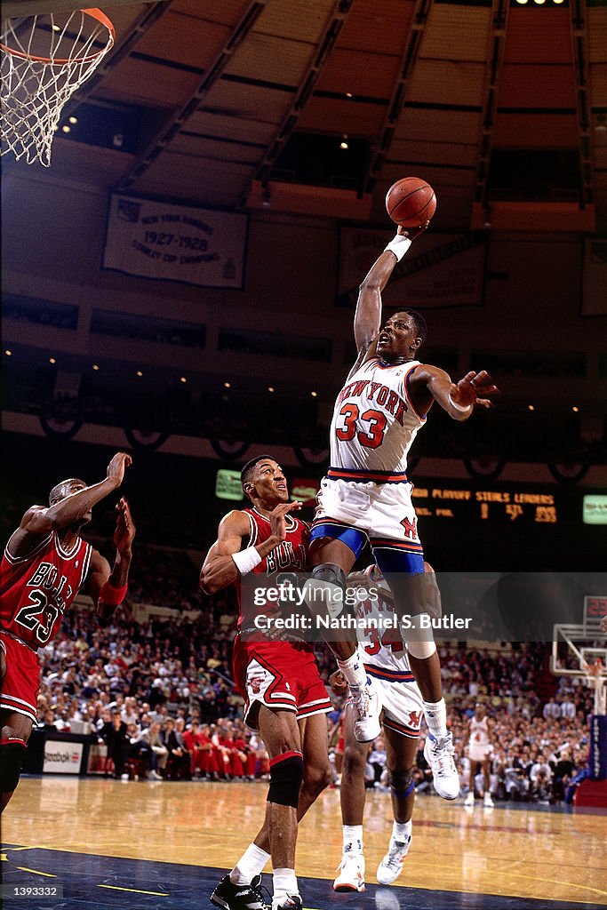 P Ewing V Pippen