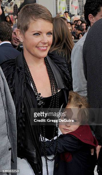 April 30, 2009 Hollywood, Ca.; Natalie Maines and son Jackson Slade Pasdar; "Star Trek" Los Angeles Premiere; Held at Grauman's Chinese Theatre