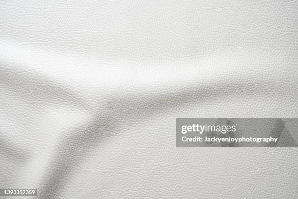 white, bronze, silver leather and texture background - white leather stock pictures, royalty-free photos & images