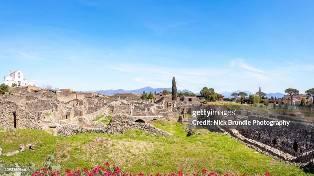 Ruins of Pompeii, Italy.