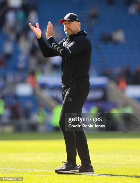 Head Coach Ralph Hasenhuttl of Southampton after his sides 2-2 draw during the Premier League match between Brighton & Hove Albion and Southampton at...