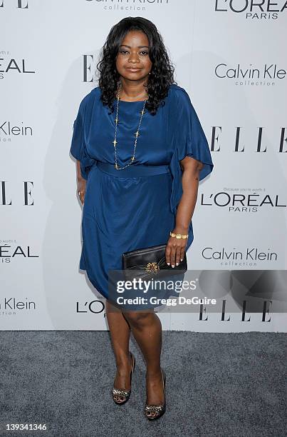 Octavia Spencer arrives as ELLE Honors Hollywood+s Most Esteemed Women in the 18th Annual Women in Hollywood Tribute at The Four Seasons Beverly...