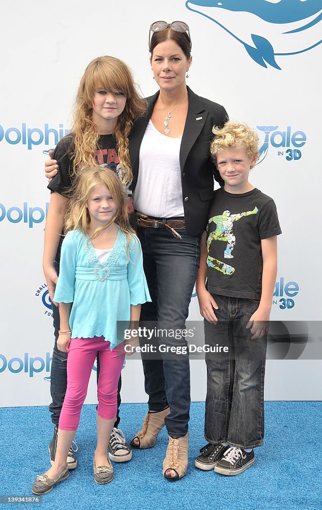 Marcia Gay Harden, Daughter Eulala Scheel, Twins Julitta Scheel And