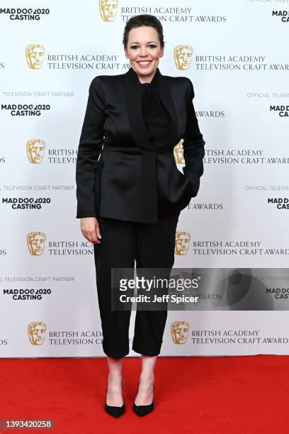 Olivia Colman attends The British Academy Television Craft Awards at The Brewery on April 24, 2022 in London, England.