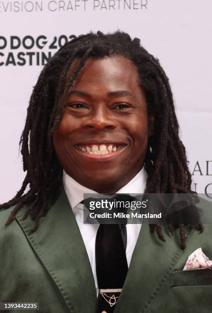 Ade Adepitan attends the "British Academy Television Craft Awards" at The Brewery on April 24, 2022 in London, England.