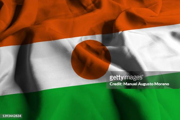 flag of niger - argentina vs nigeria stock pictures, royalty-free photos & images