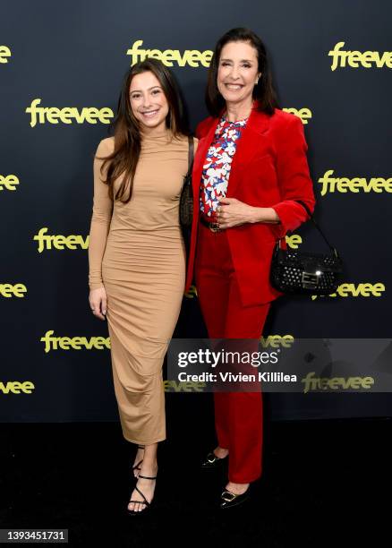 Lucy Julia Rogers-Ciaffa and Mimi Rogers attend the Amazon Freevee Premiere Event For "Bosch: Legacy" at The London West Hollywood at Beverly Hills...