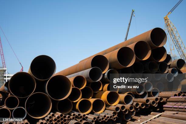 Round Pipe Project Round Steel Pipe Photos and Premium High Res Pictures - Getty Images